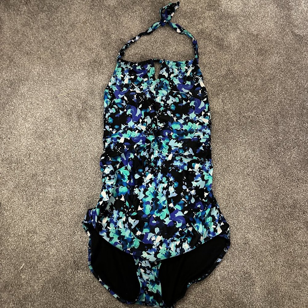 Women's Blue Swimsuit - XL - Speedo
